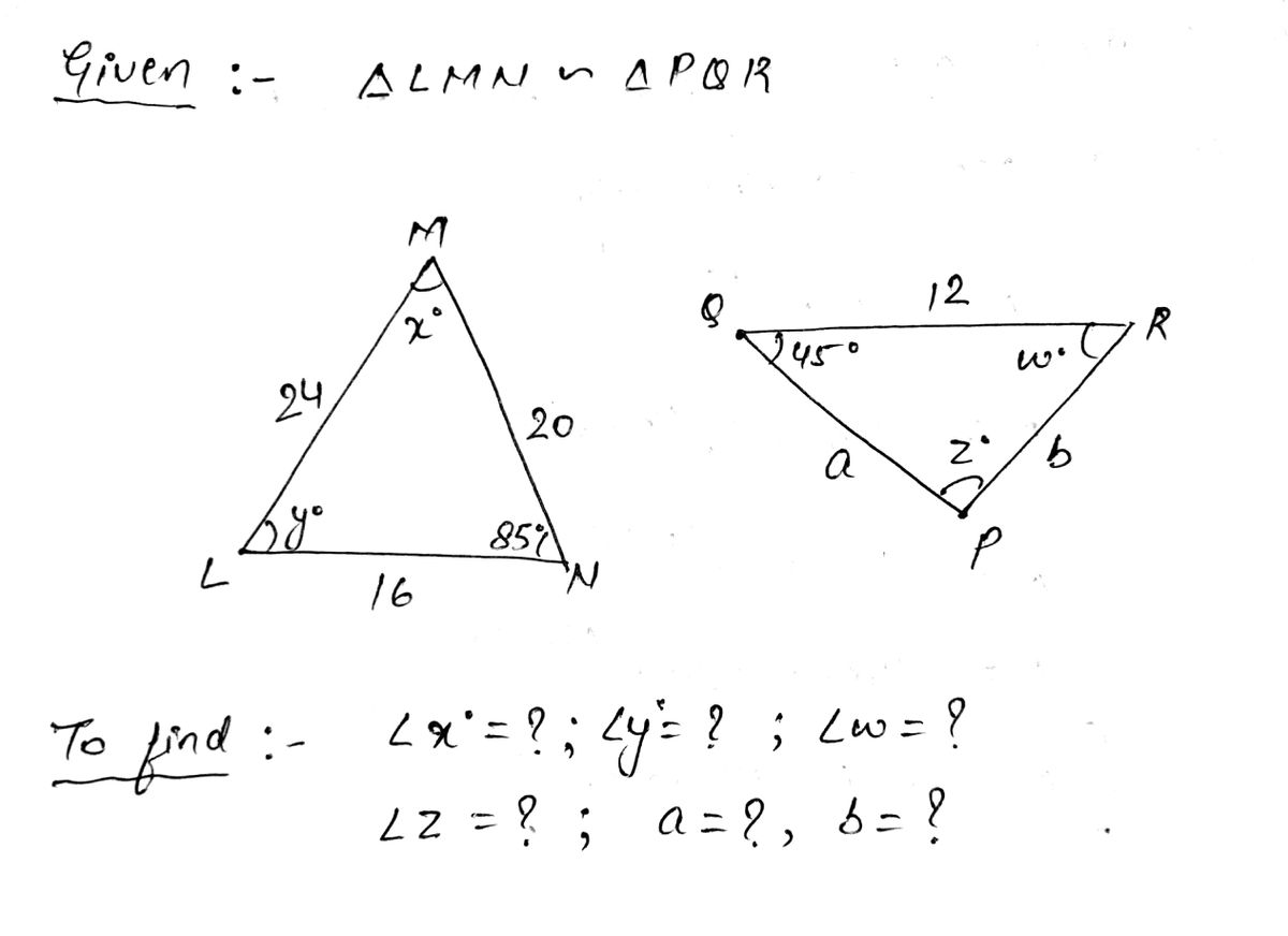 Geometry homework question answer, step 1, image 1